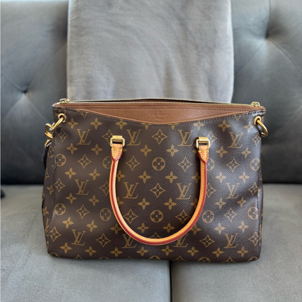 Louis Vuitton Pallas Monogram Havane Bag